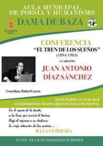 Conferencia reivindicativa sobre la historia del ferrocarril en el altiplano de Granada